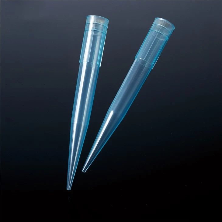Disposable 1000μL Blue Transparent Pipette Tips